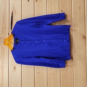 Cable & Gauge Blue Cardigan Size Small